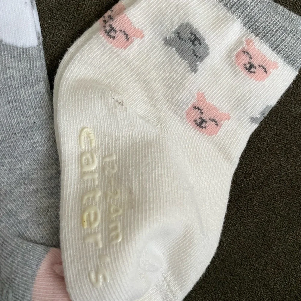 Carter's baby girl sock bundle